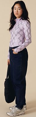 Превью  Свитер POIVRE BLANC W25-1940-WO Monogram Purple